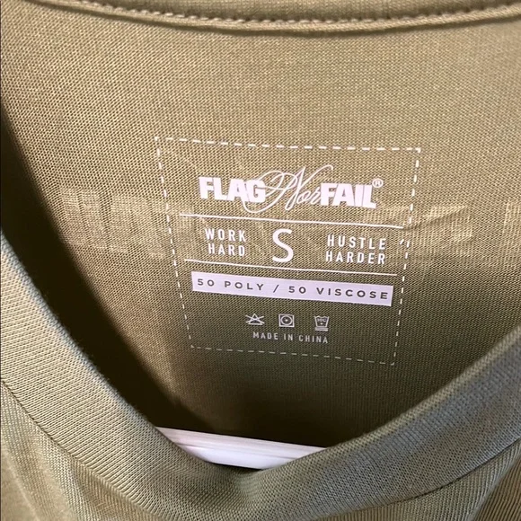 Men's Green T-Shirt by flag nor fail - Picture 2 of 3